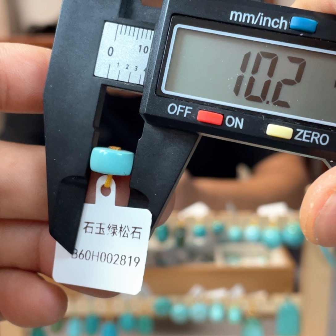 绿松石未镶嵌颈饰