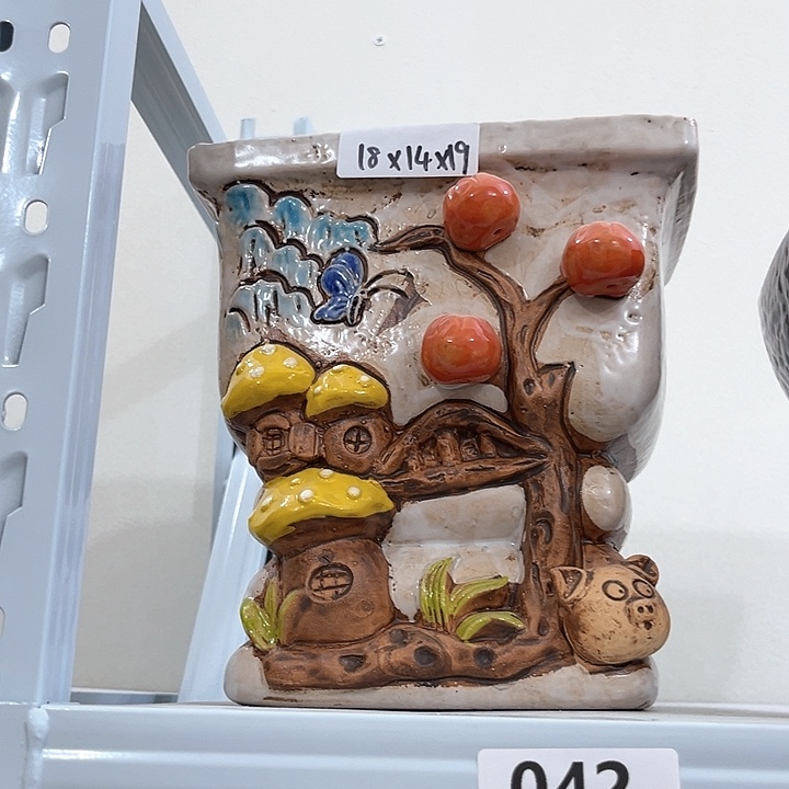 红陶粗陶花盆粗陶花盆发2个