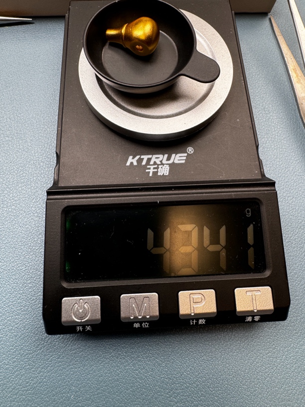 足金黄金纯金三通