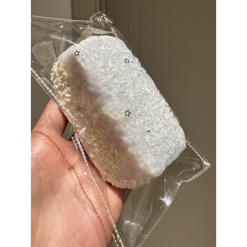 【顺丰包邮】冰沙长饭团捏捏硅胶捏捏雪融冰沙青提冰沙厚奶油泥200g