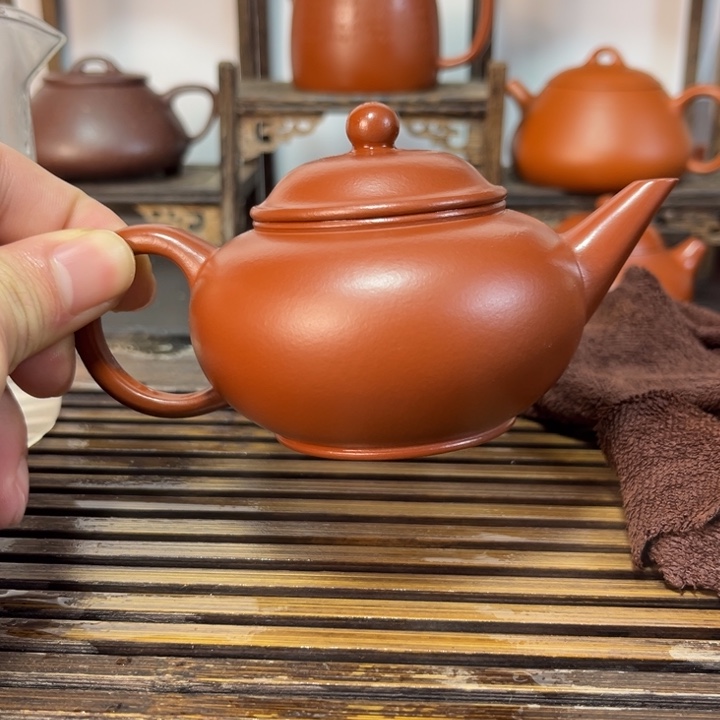 紫砂茶壶原矿紫砂手工制作