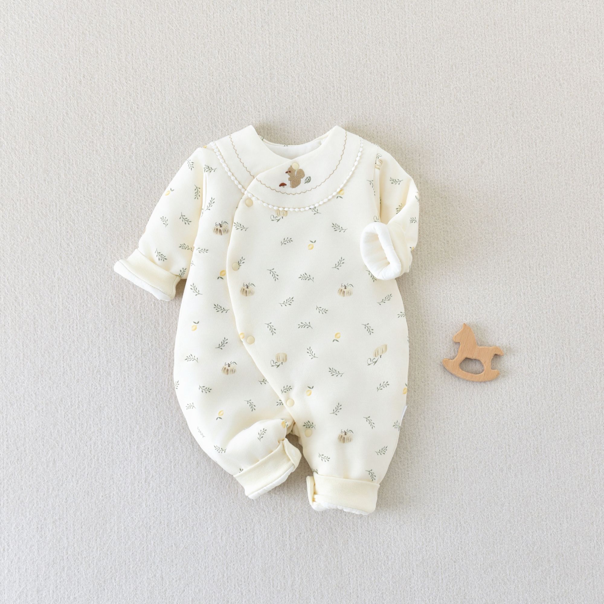 【80克棉服清货】冬季偏扣棉服婴幼儿棉袄夹棉80克棉衣纯棉A类无骨