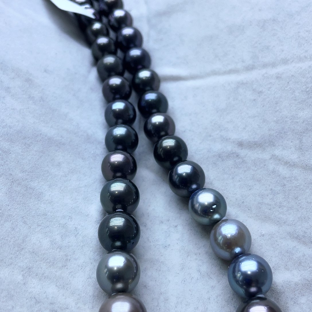 海水珍珠颈饰18K金镶嵌