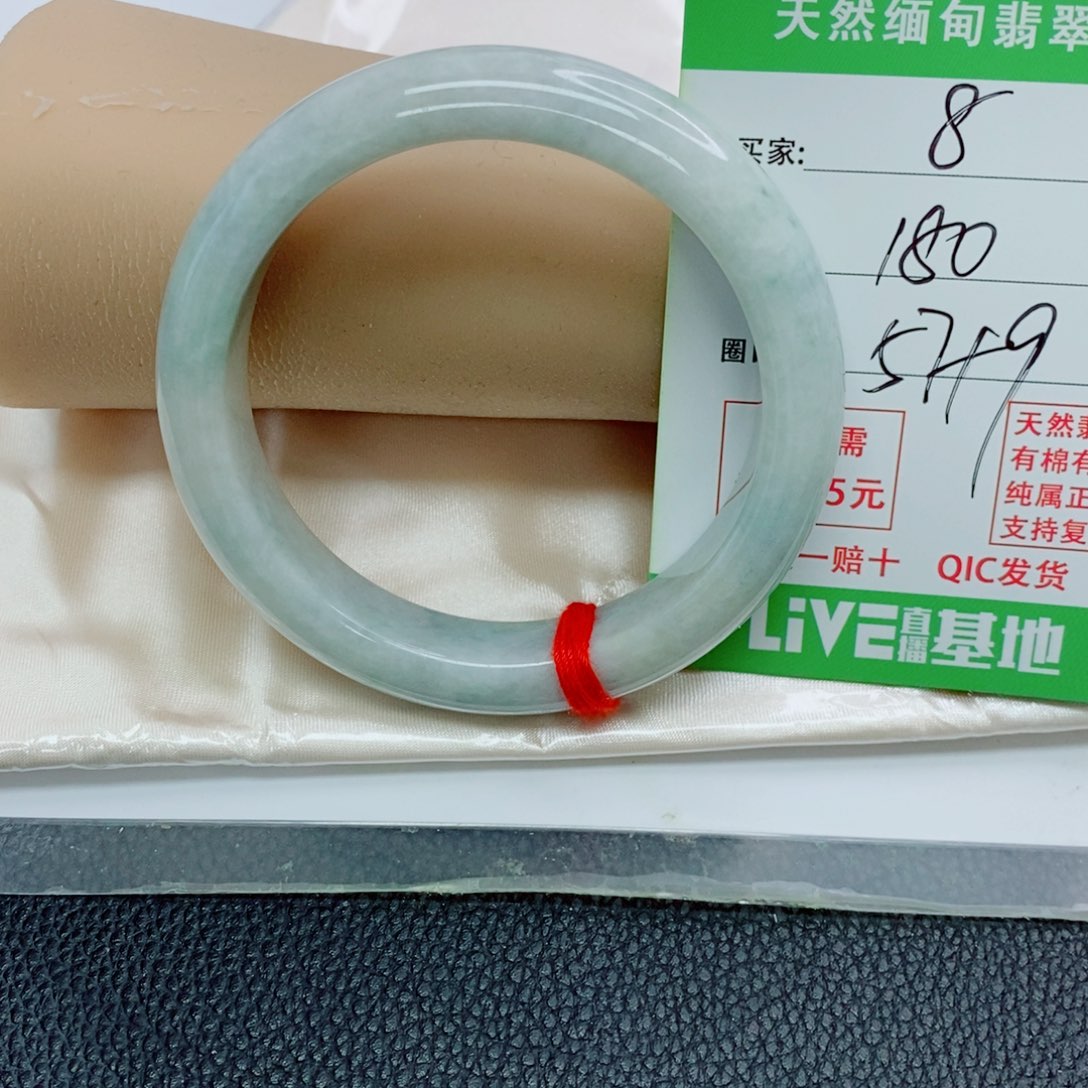 翡翠未镶嵌手镯天然翡翠8