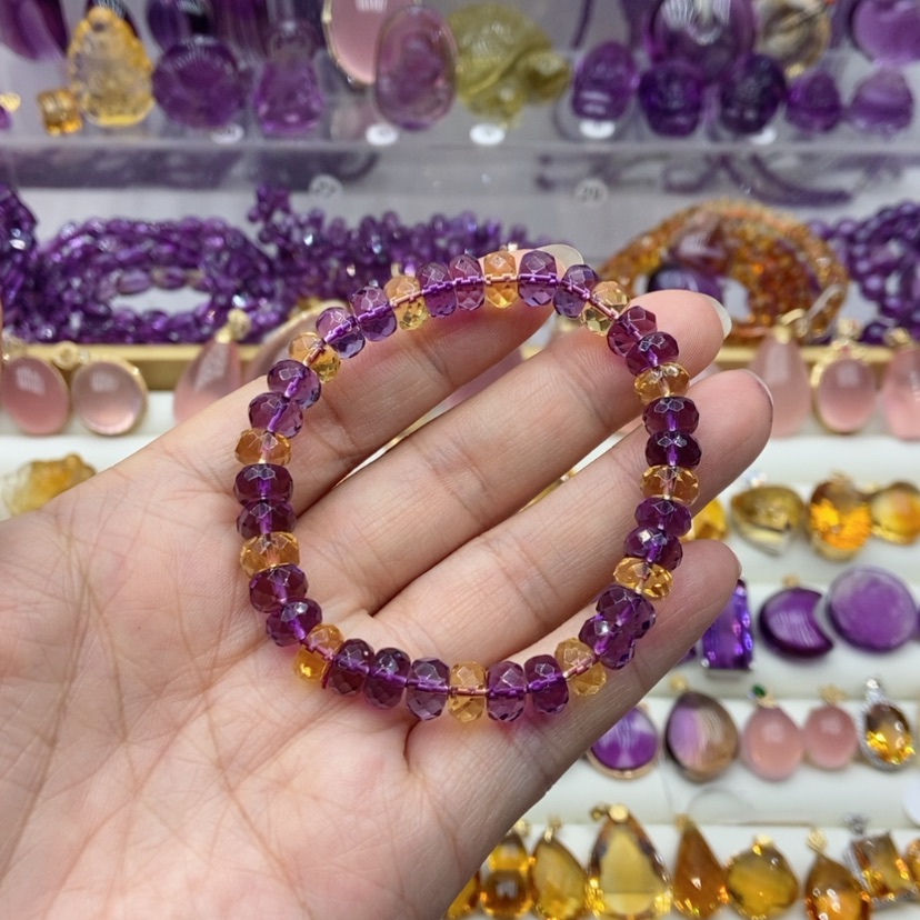 【闪购商品】水晶水晶手链未镶嵌