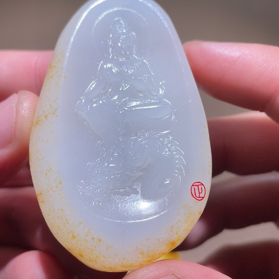 和田玉颈饰未镶嵌Z6