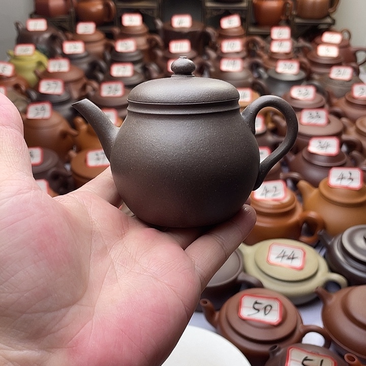 茶壶紫砂微瑕半手工