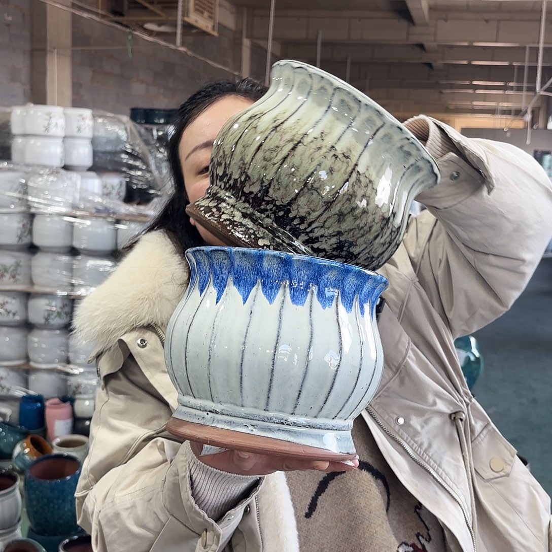 正品两个高18/20红陶