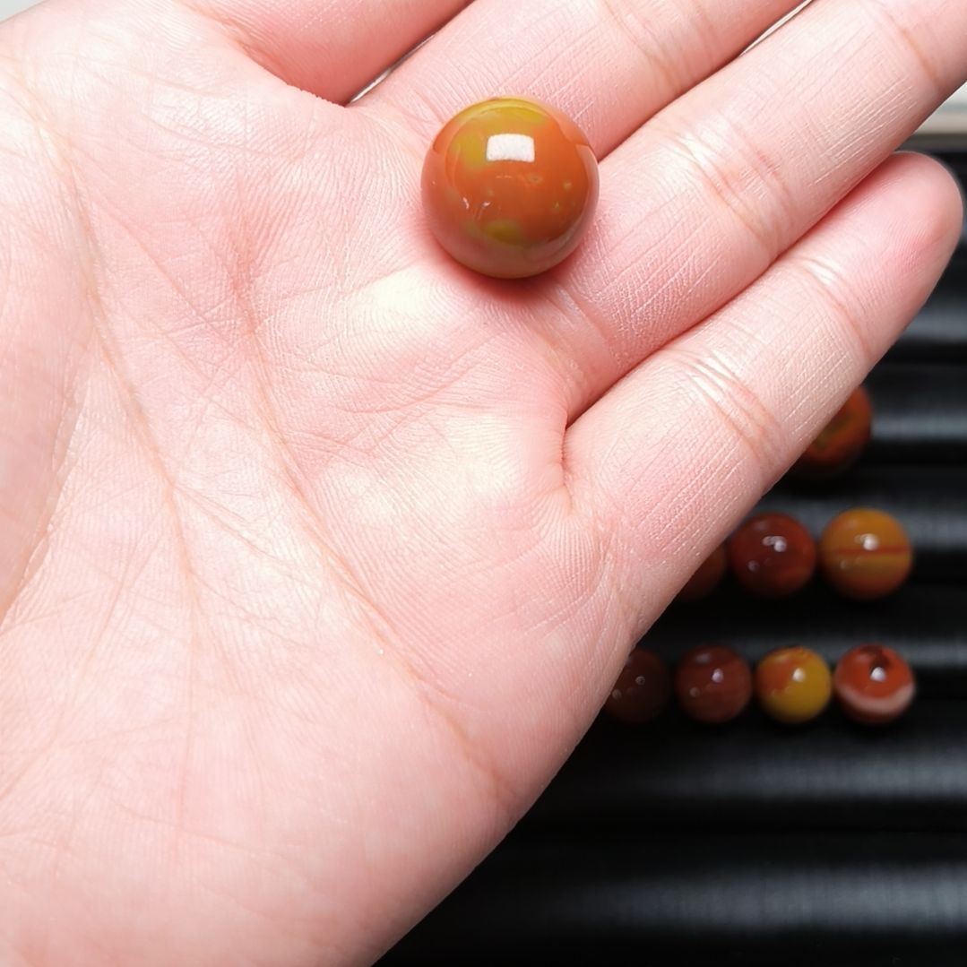 未镶嵌战国红玛瑙玛瑙/玉髓