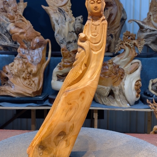 柏木（崖柏）根雕摆件