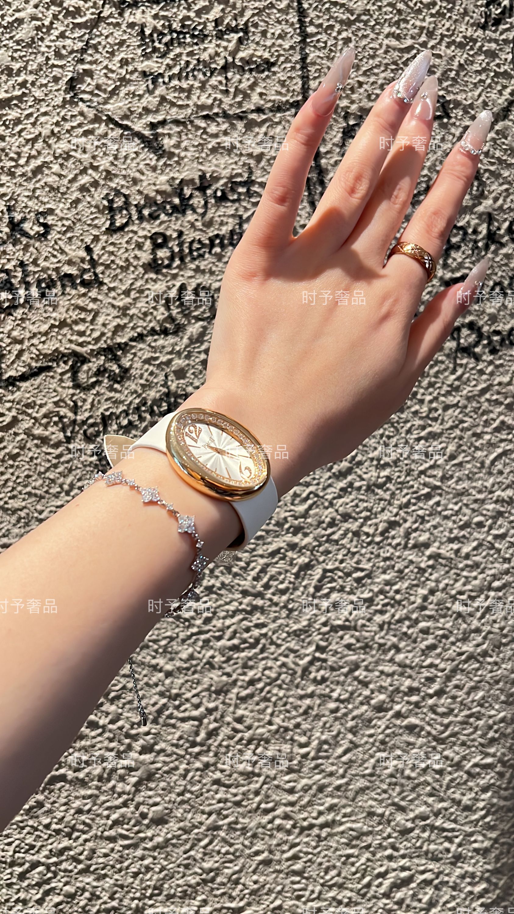 99新 Piaget/伯爵 伯爵珠宝腕表系列G0A32096腕表/18K玫瑰金/原钻