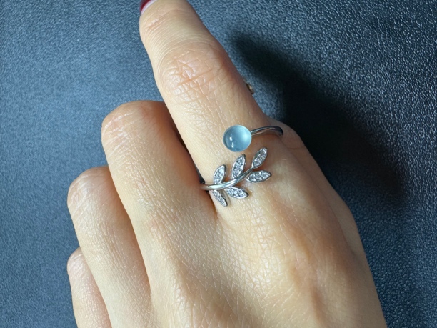 聚米 翡翠危料戒指