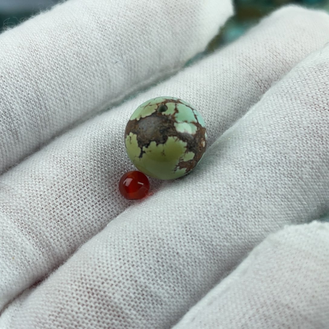 雨***潇南红玛瑙未镶嵌配饰11.3