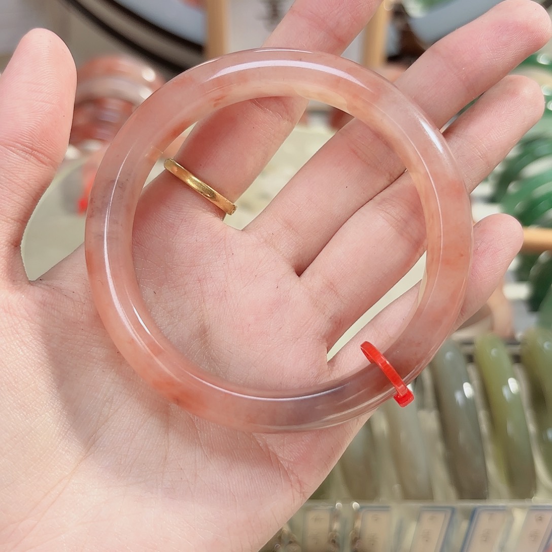 石英质玉手镯未镶嵌简**美