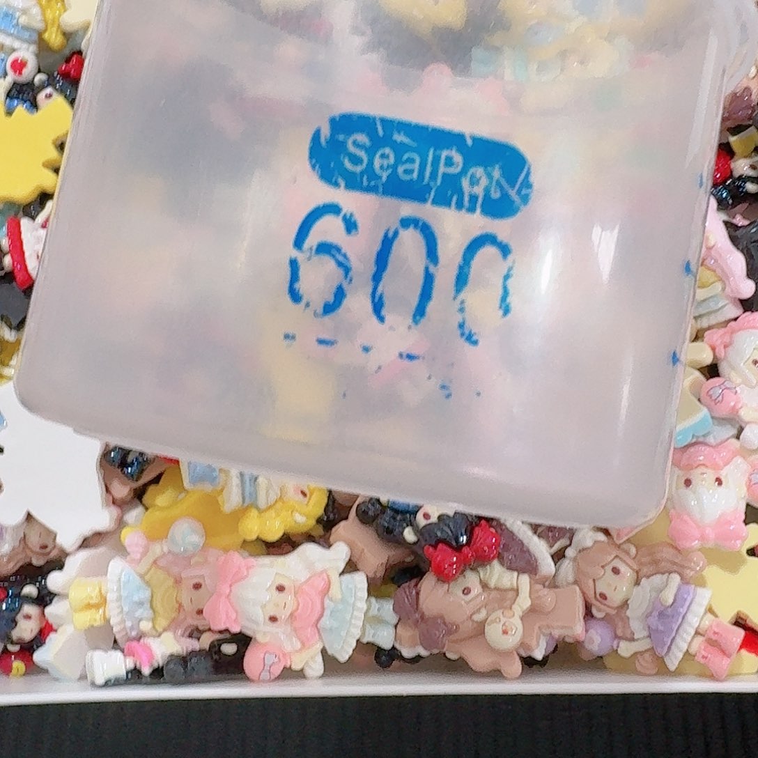 树脂想念金粉全身小u女孩600ml（混）