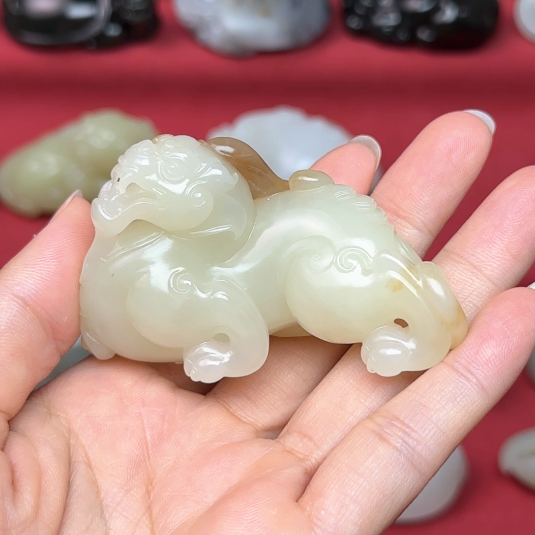 未镶嵌和田玉（糖玉）把件用****8