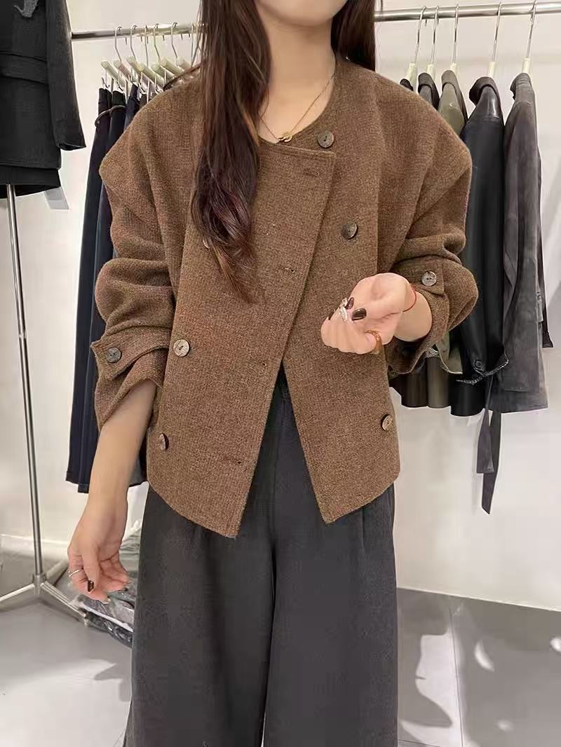 M拾光家毛呢短外套5132