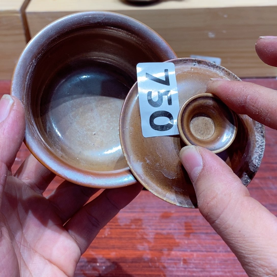 柴烧茶具陶瓷杯子