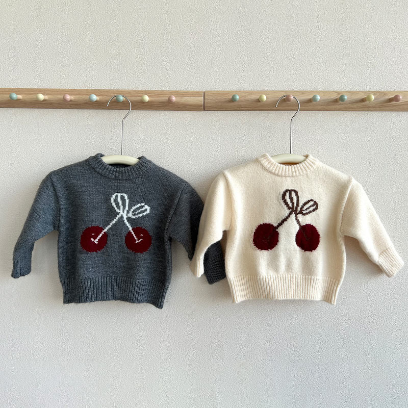 婴幼儿小樱桃毛衣YZ85087