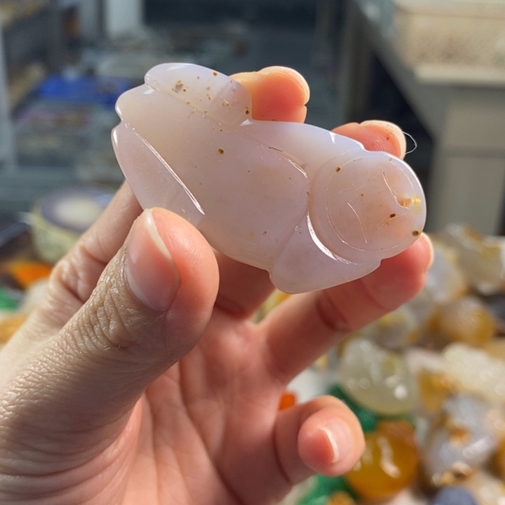 玛瑙/玉髓吊坠(不含链)未镶嵌