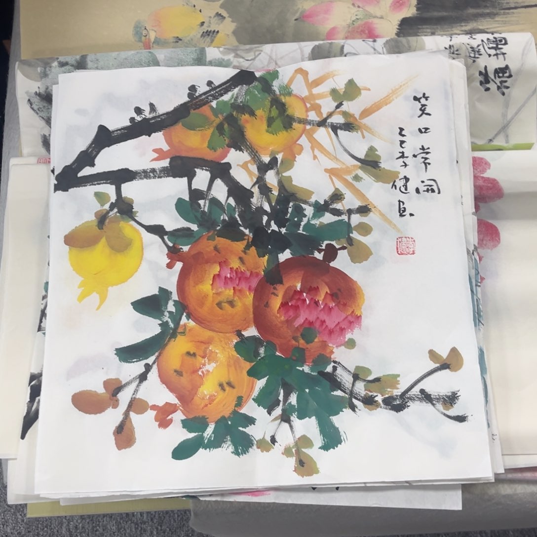 国画纯手绘字画国画作品欣赏