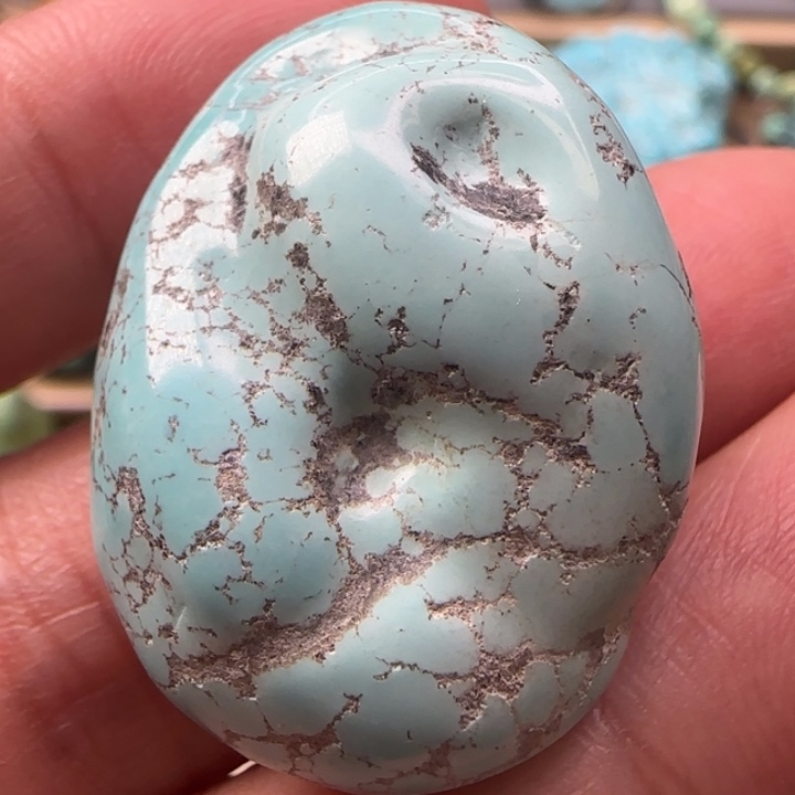 绿松石珠宝奇石未镶嵌14.1