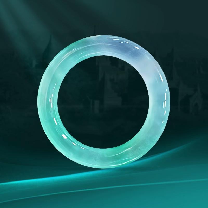 A时尚缅风美人翠饰品手镯【直播专用链接】