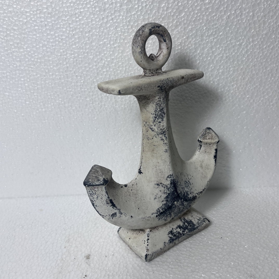经典鱼锚摆件工艺品复古风