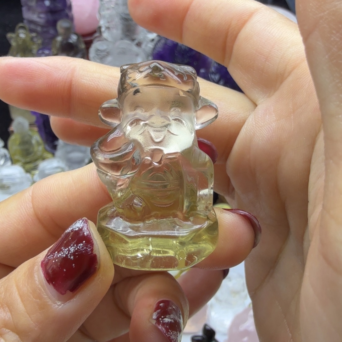 珠宝半成品水晶未镶嵌