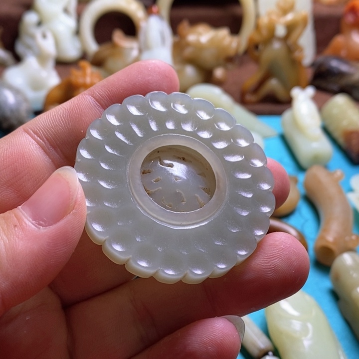 和田玉挂件未镶嵌