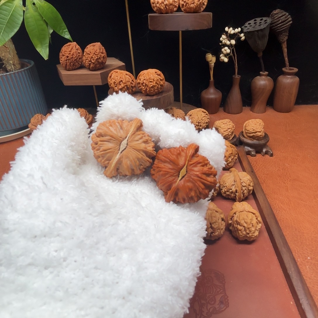 小****手串/手链核桃白狮子