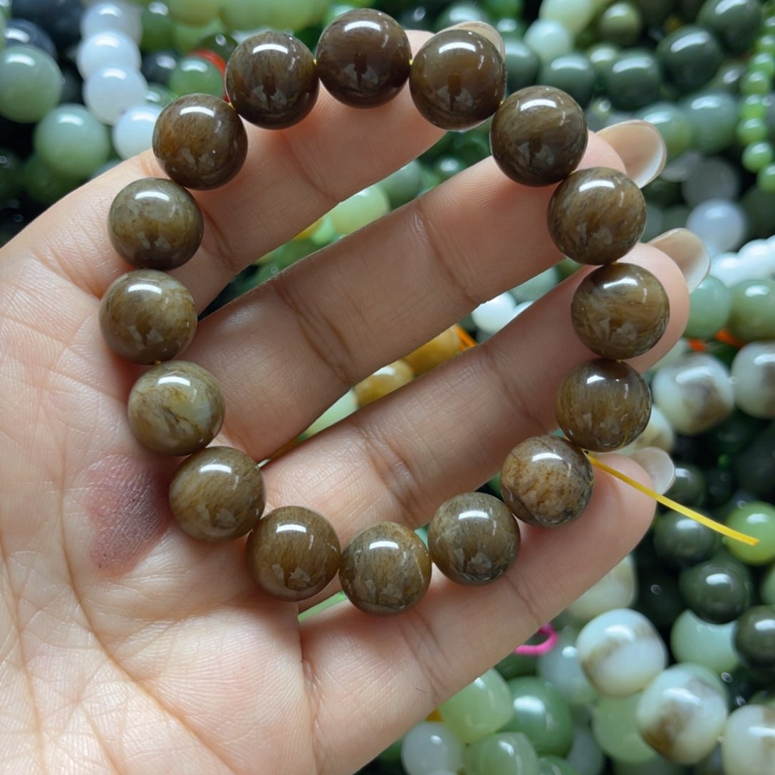 和田玉手链未镶嵌