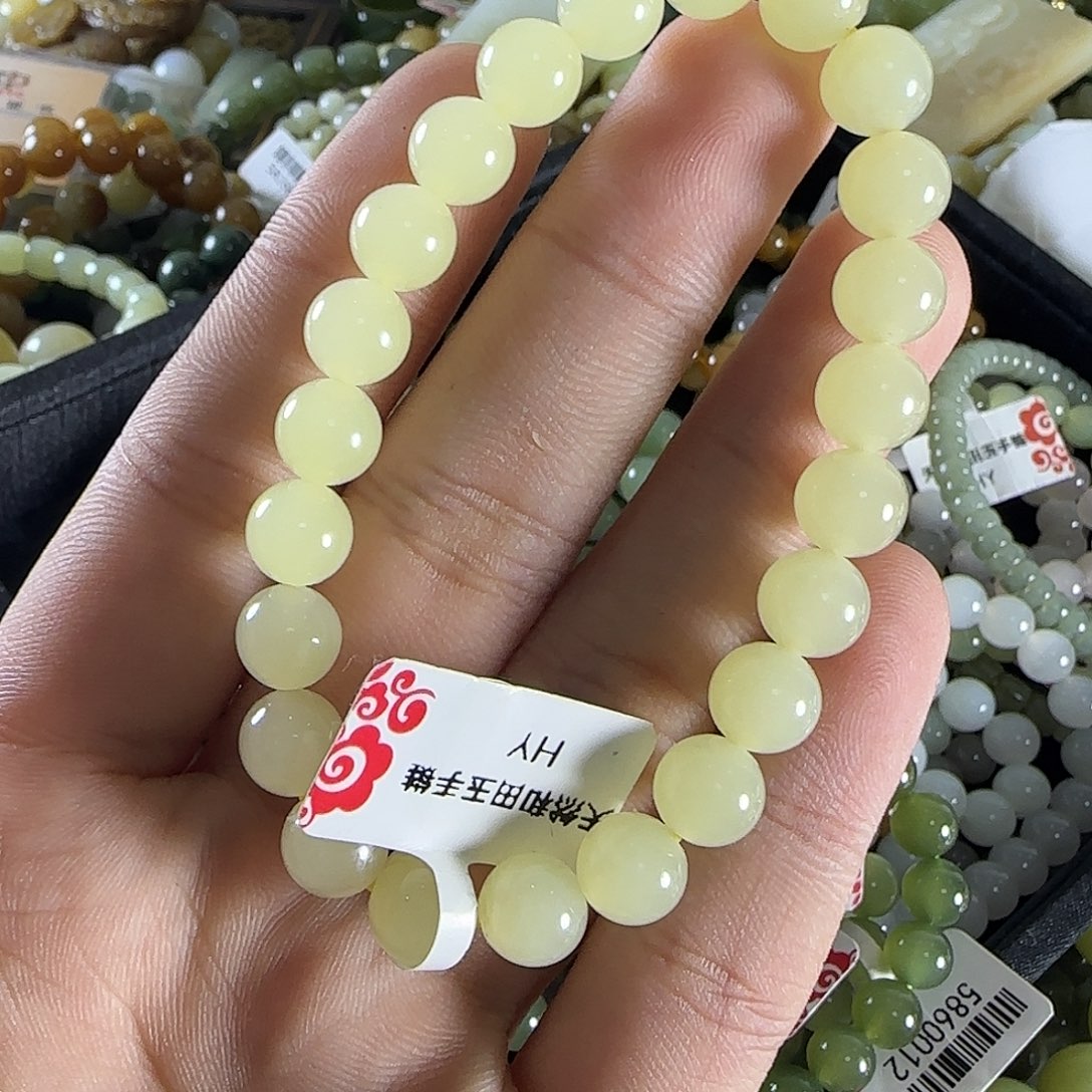 和田玉手链未镶嵌92