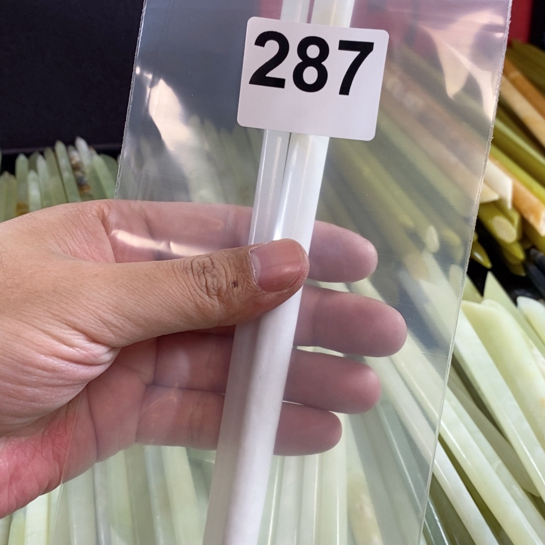 未镶嵌蛇纹石玉发簪…****…