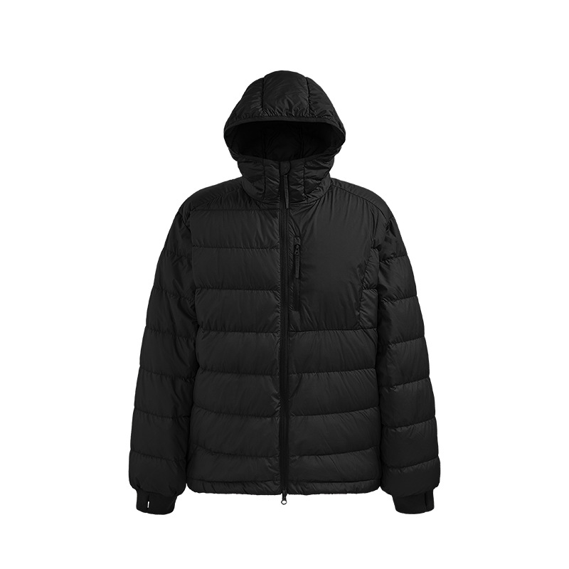 Weballer防泼水轻便连帽90%绒羽绒服冬季新品可收纳羽绒外套男