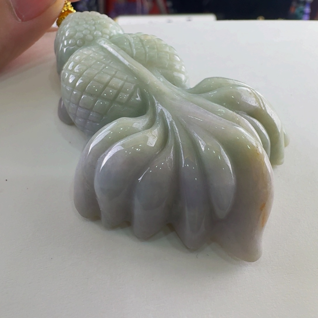 翡翠颈饰未镶嵌东****库老坑
