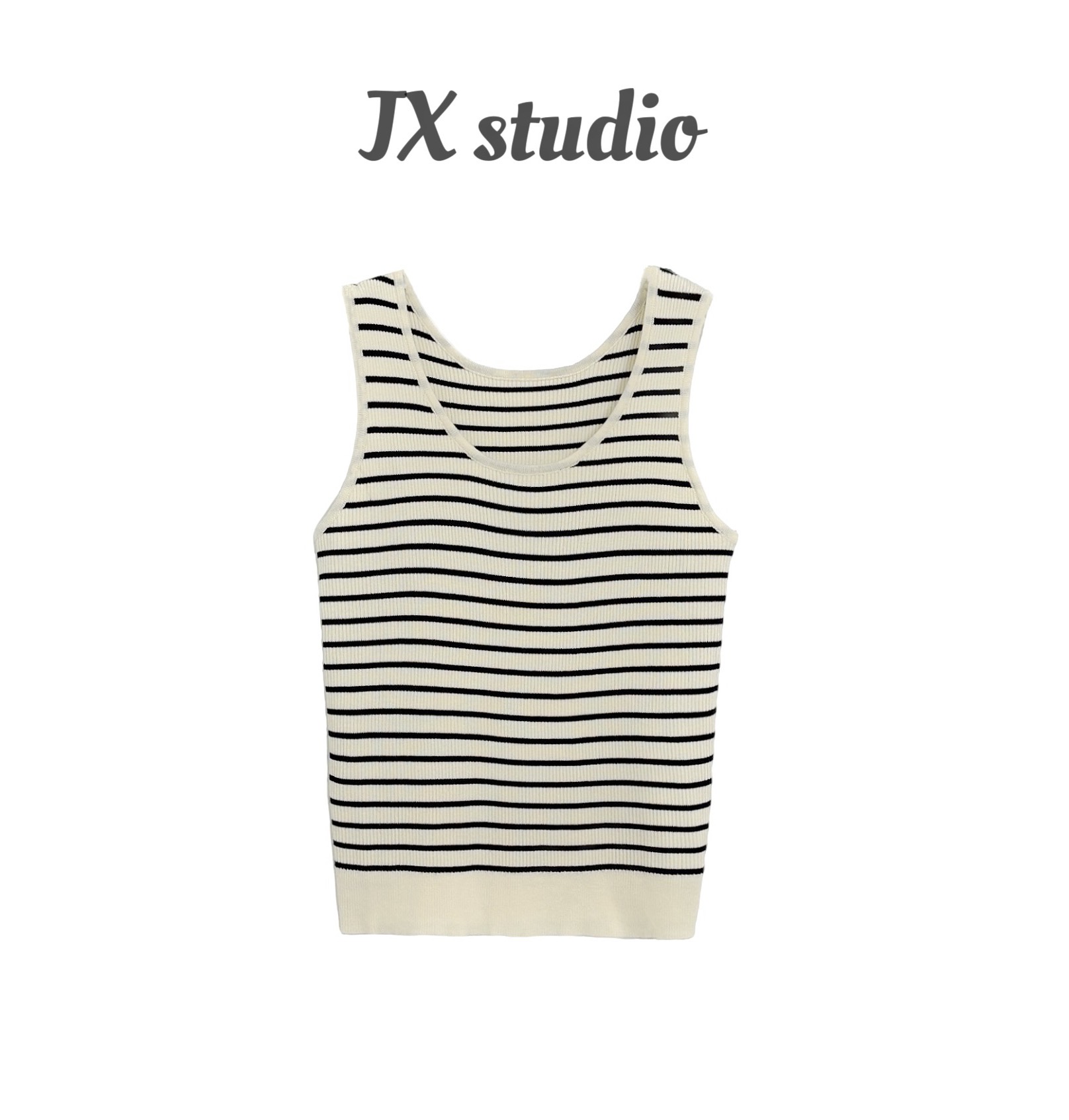 静贤【巨百搭】春夏新款韩版百搭针织背心