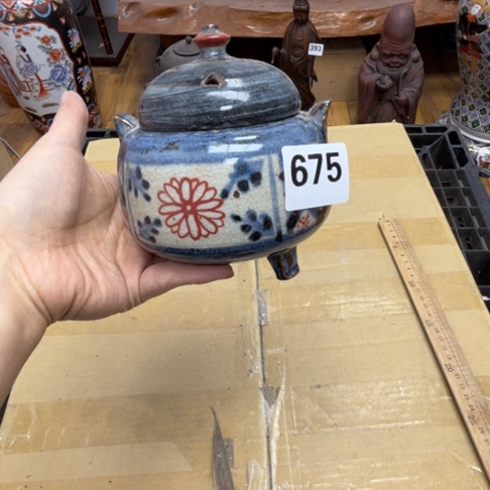 瓷片摆件工艺品瓷器摆件777 