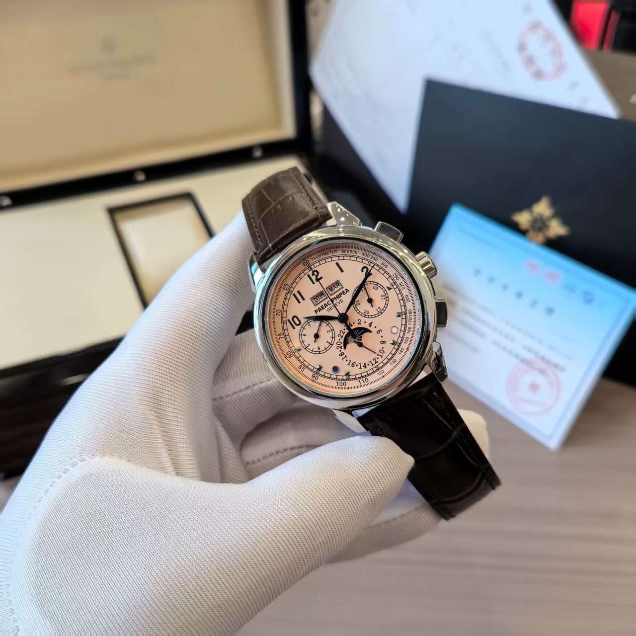 【全新正品】5270P-001超级复杂功能时计万年历/支持专柜验货