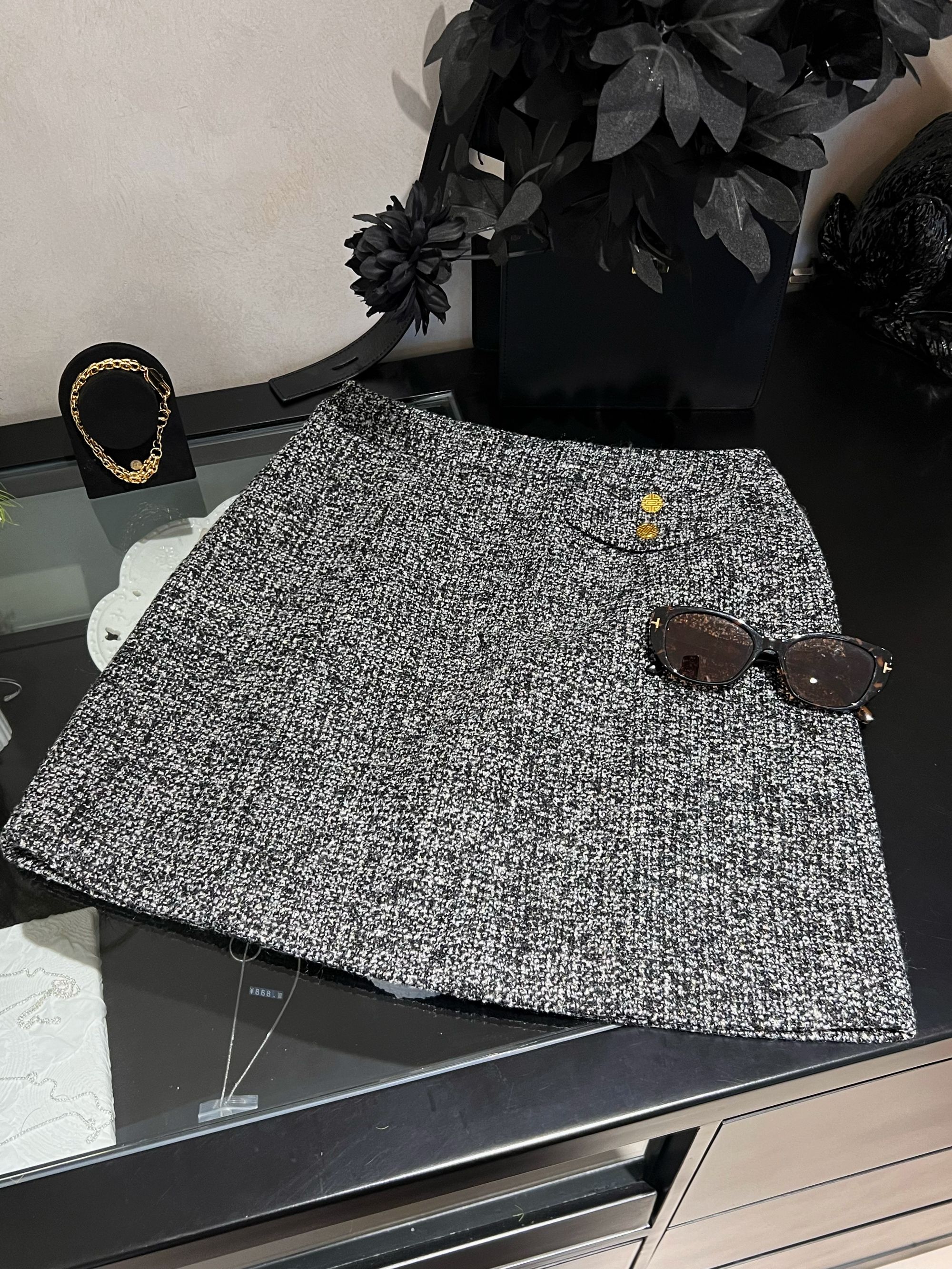 【乐玛施】时髦聚光灯 秋冬短款 6859