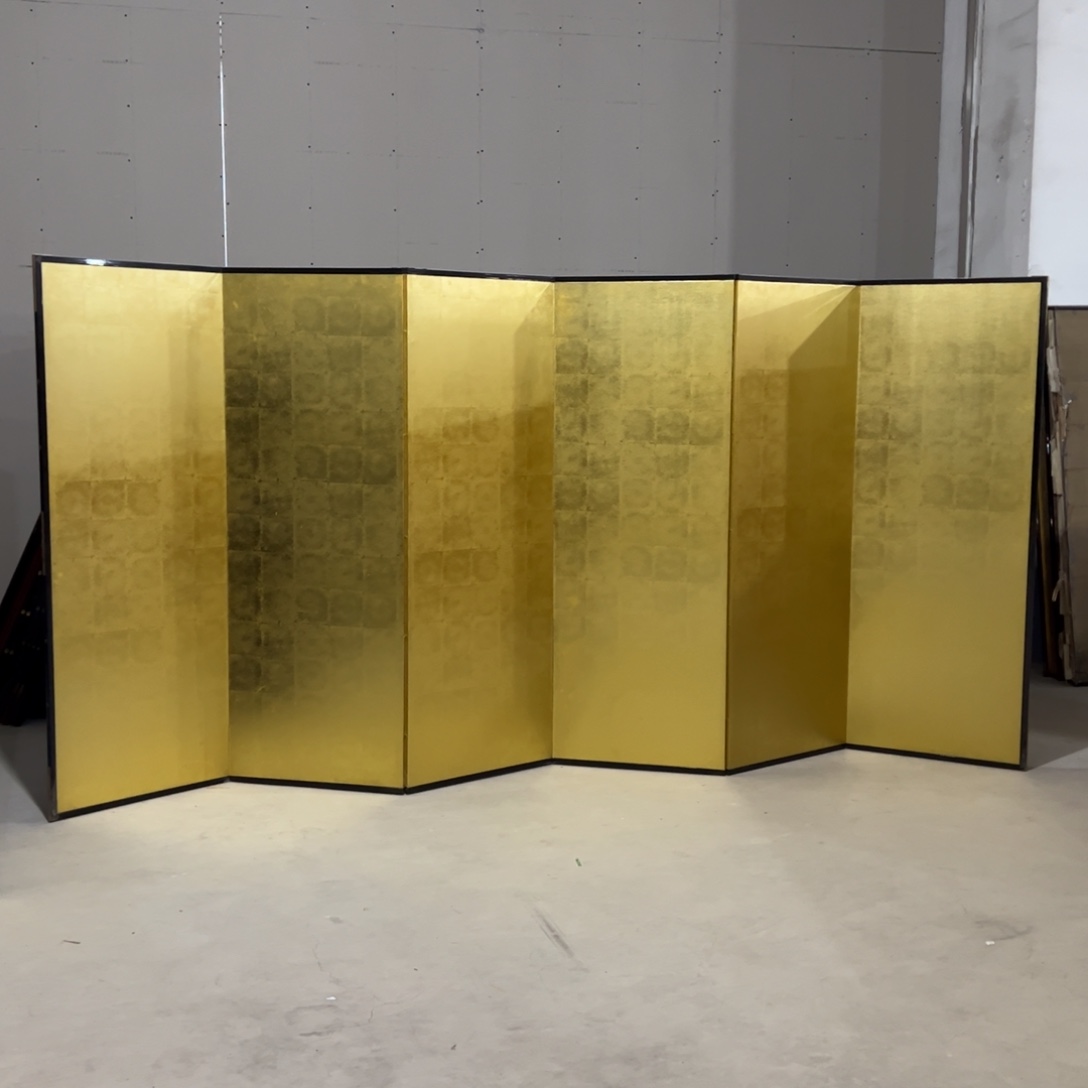 绘画金箔屏风金箔屏风