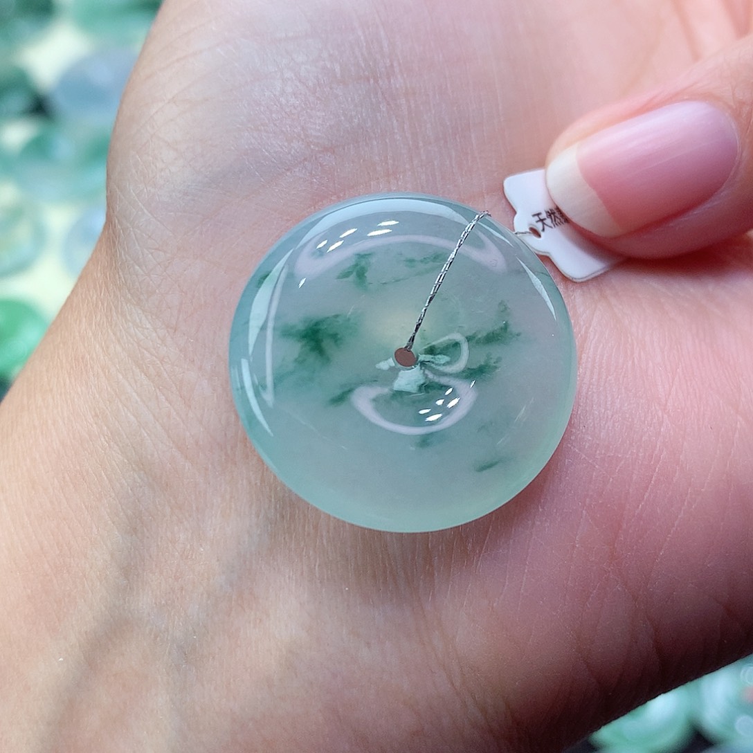 翡翠颈饰未镶嵌50尺寸25.1-6.0