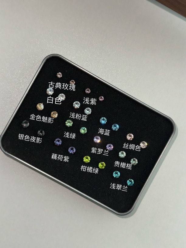 钛钢华子耳钉对对碰