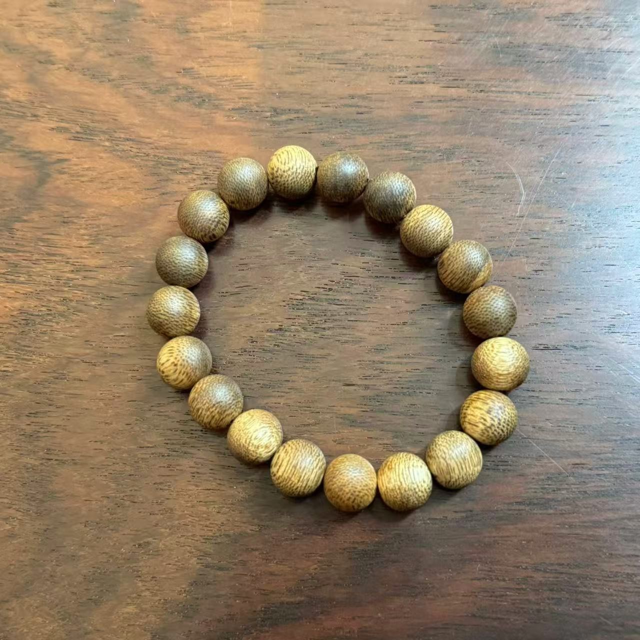 沉香B-AWD643黄棋楠沉香1.0手串-多样性发货