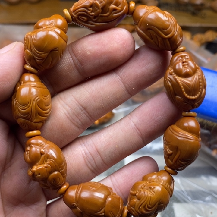 手串/手链橄榄核橄榄核雕工艺手串