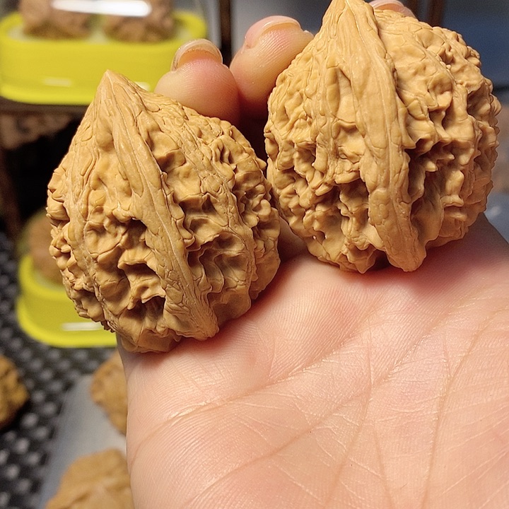 吊坠文玩核桃大沽石，，边40.全品无瑕疵