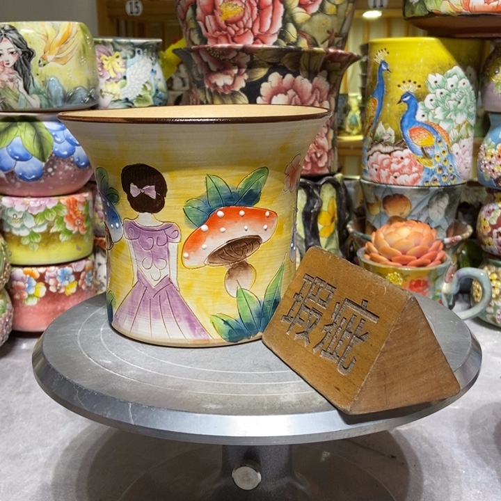 景德镇艺术手绘作品