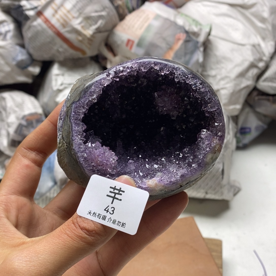 水晶未镶嵌珠宝半成品