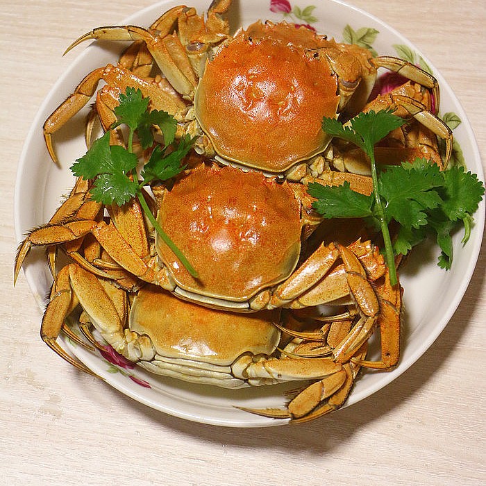 【长春同城小时达配送】江苏大母蟹2斤一箱单只4两左右【全活发货】