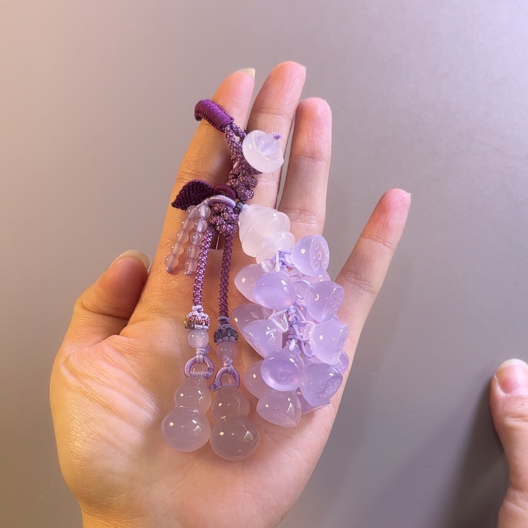 玛瑙/玉髓未镶嵌车挂